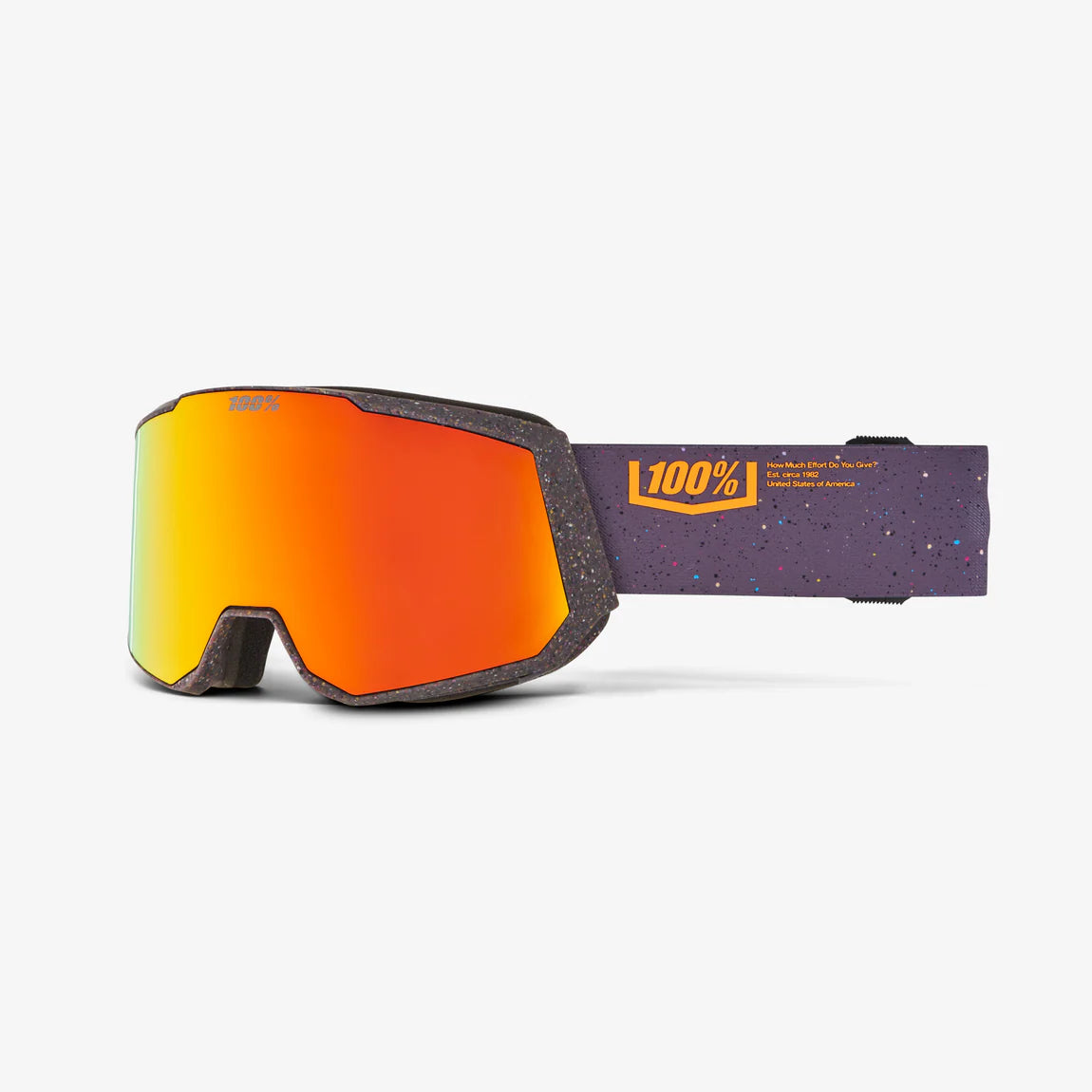 100% Snowcraft XL HiPER Skibriller - Academia + Ekstra Linse