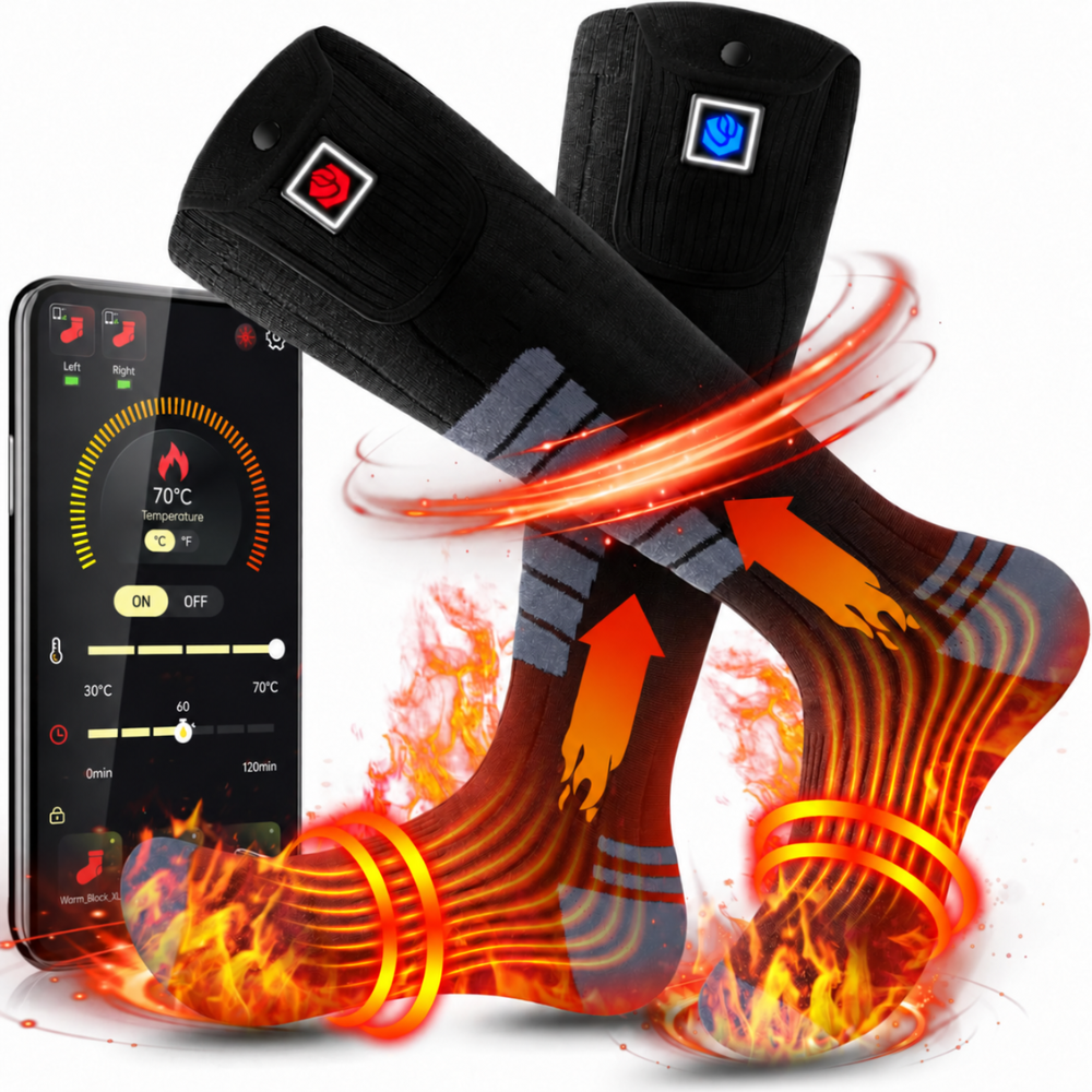WASOTO Aurora Varmesokker - Svart