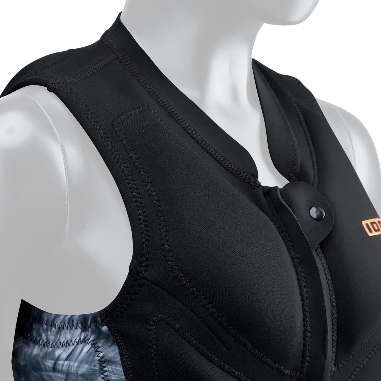 ION Lunis Vest Front Zip til damer - Sort