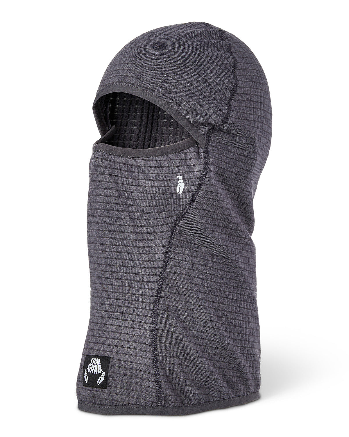 Crab Grab Clawva Waffle Fleece - Charcoal
