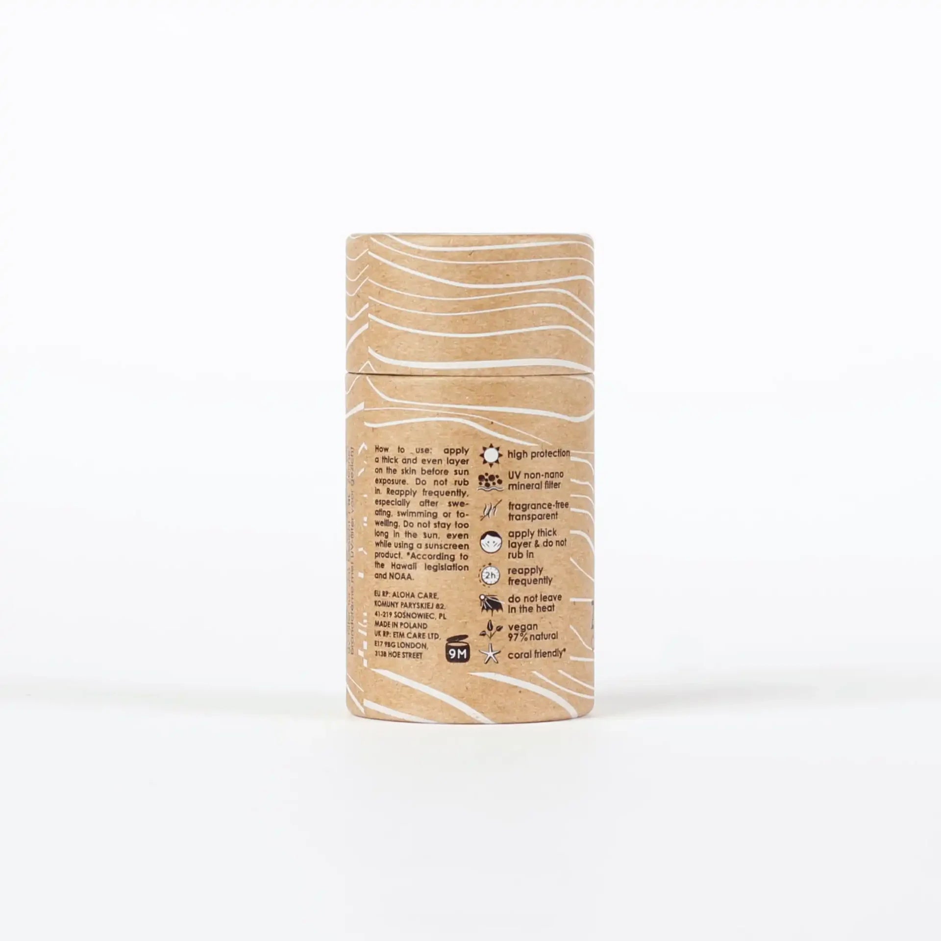 Aloha Care Zinc Stick SPF 30