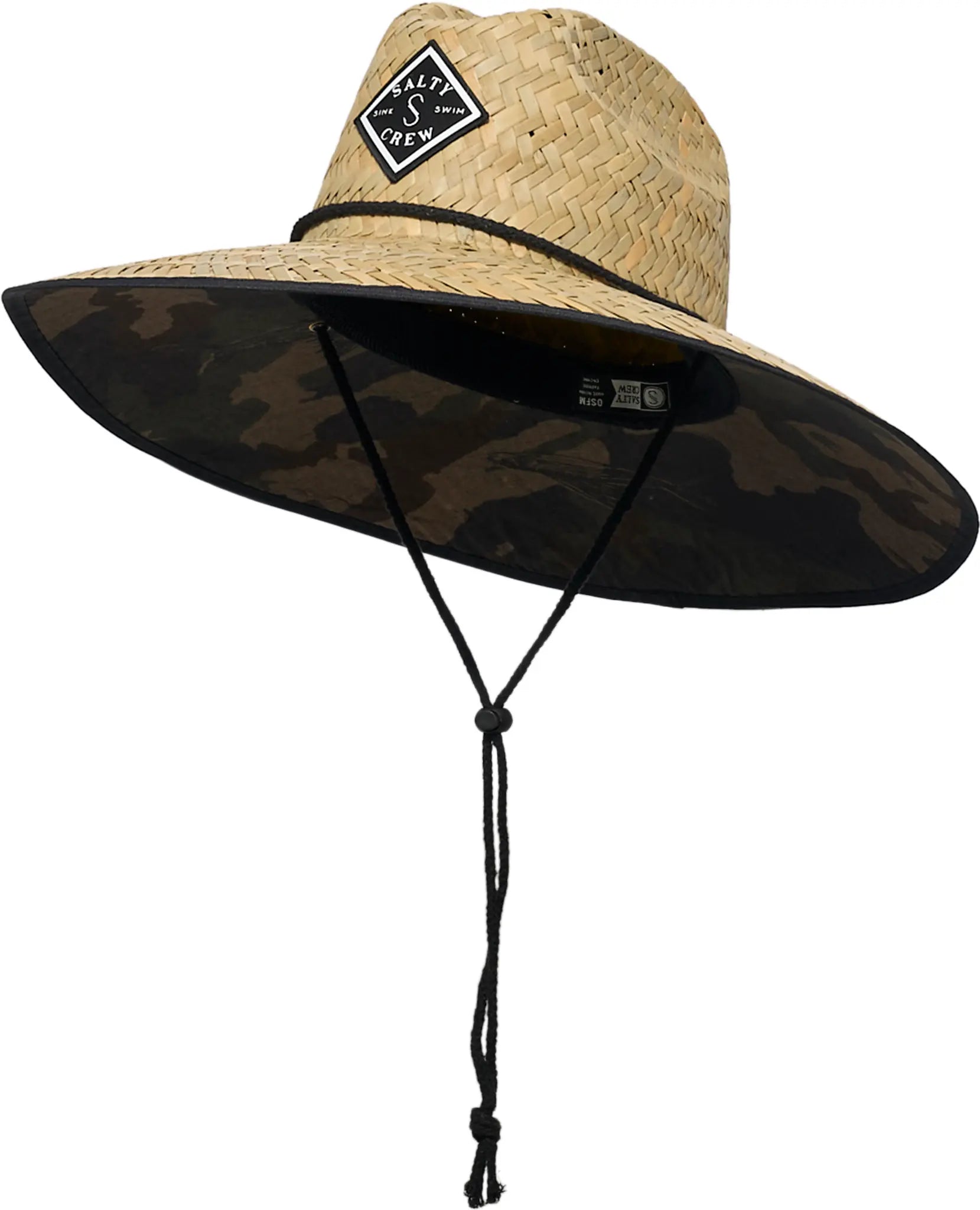 Salty Crew Tippet CoverUp Strawhat Single - Camo