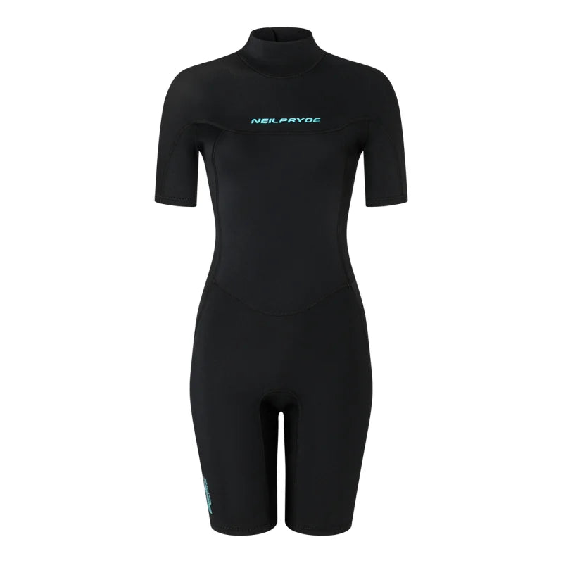 Neilpryde Nexus Shorty BZ (2/2 mm) våddragt til damer - Sort L (40)