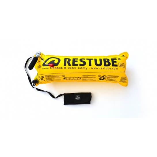 RESTUBE Beach Oppustelig Redningsvest N50 - Sort