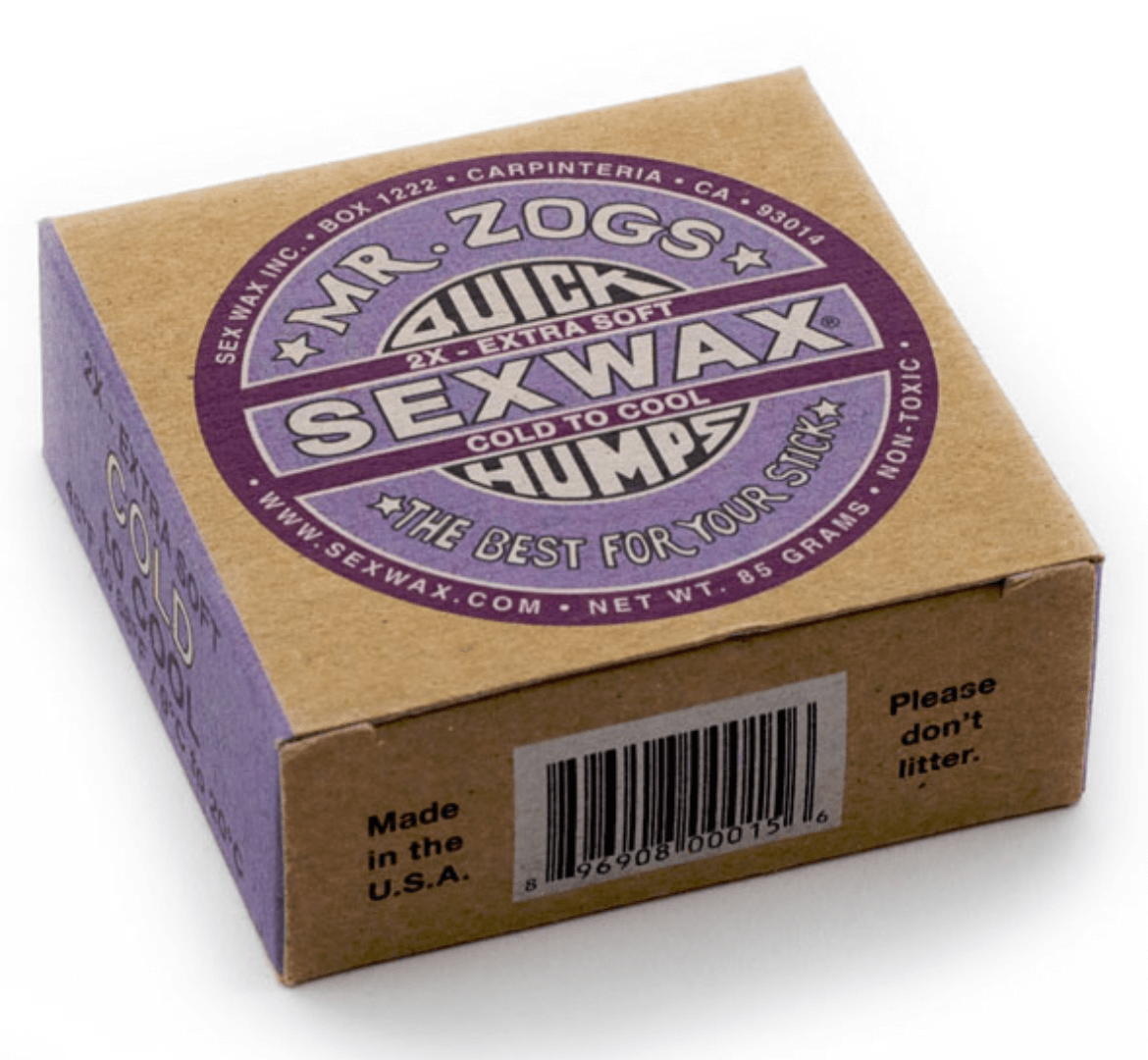 Sex Wax Quick Humps Cold To Cool (9-20 °C)