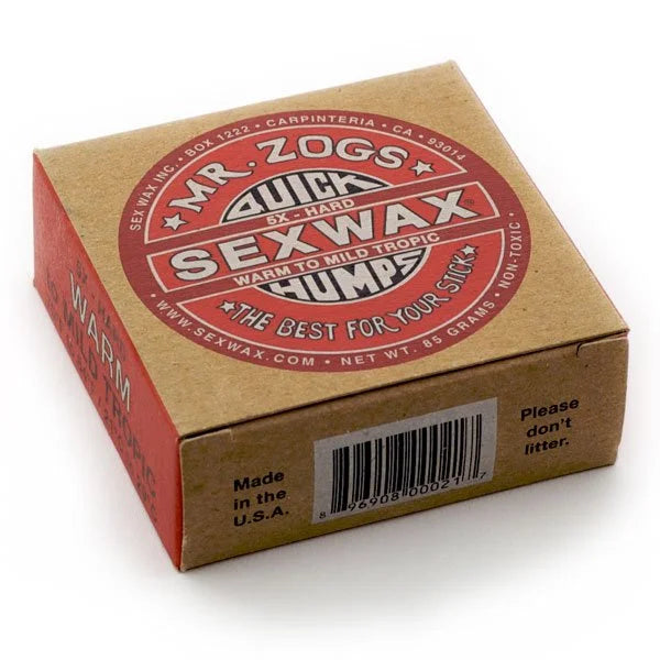 Sex Wax Warm To Mild Tropic (21-29 °C)