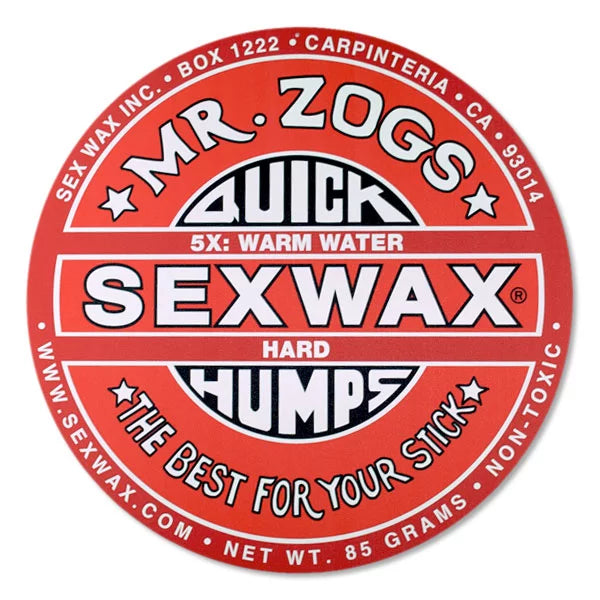 Sex Wax Warm To Mild Tropic (21-29 °C)