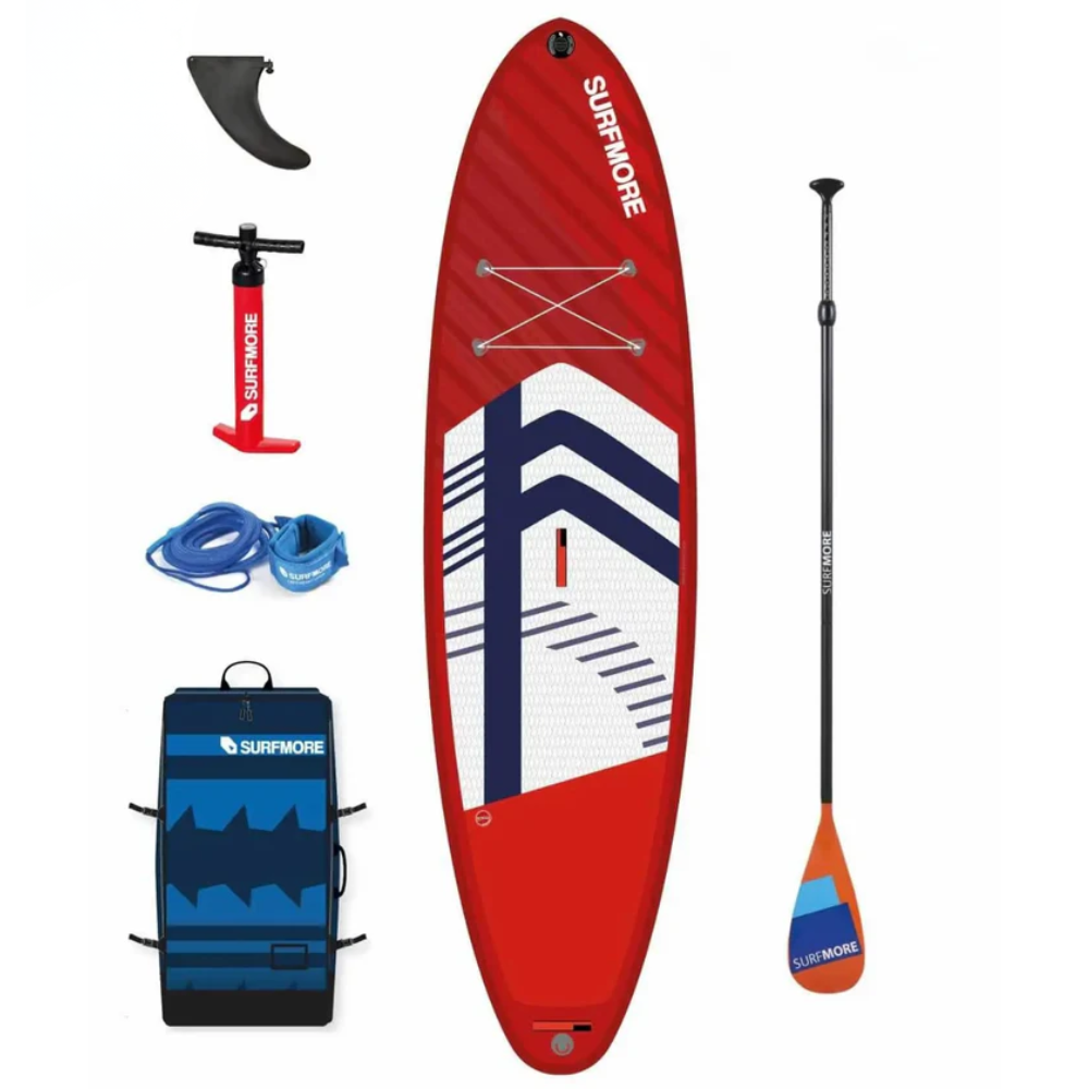SURFMORE Allround 11'2 x 33 SUP-brett - Rød
