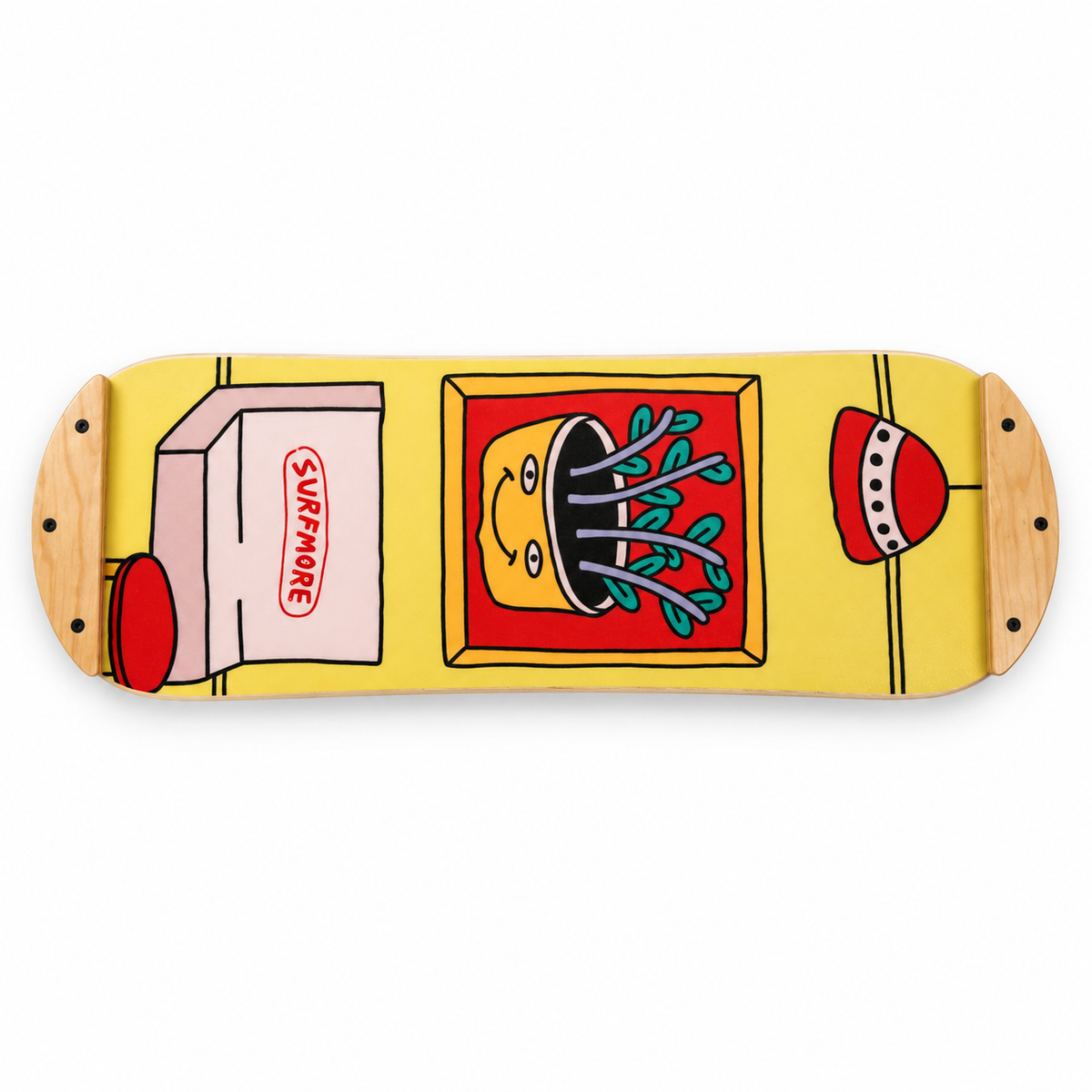 SURFMORE Balanceboard - Sunny