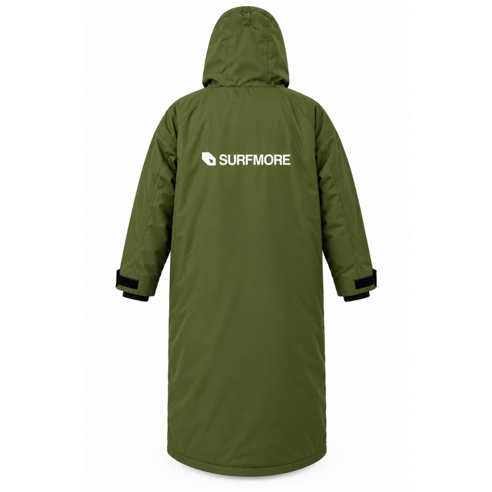 SURFMORE Change Robe Long Sleeve - Olivengrøn