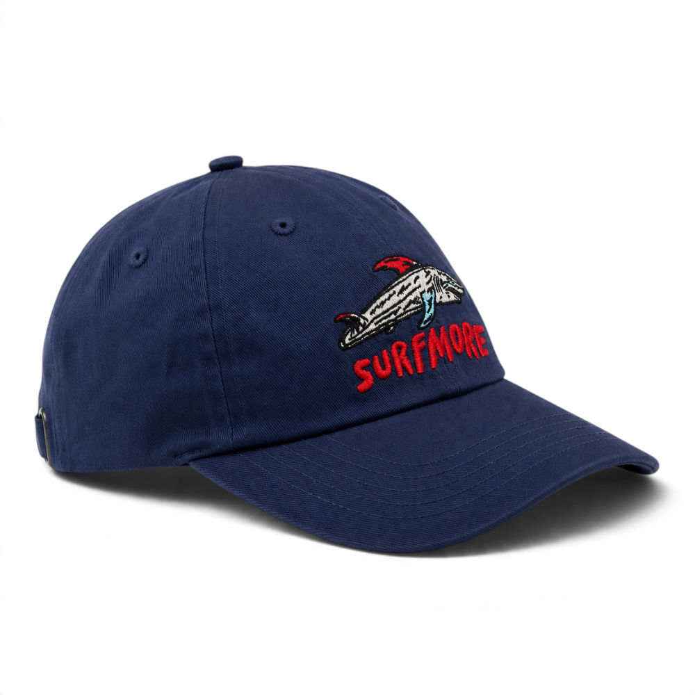 SURFMORE Fish Cap - Navy - Front med logo