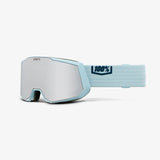 100% SNOWCRAFT XL HiPER Skibriller + Ekstra Linse – Mason Mirror Silver Lens