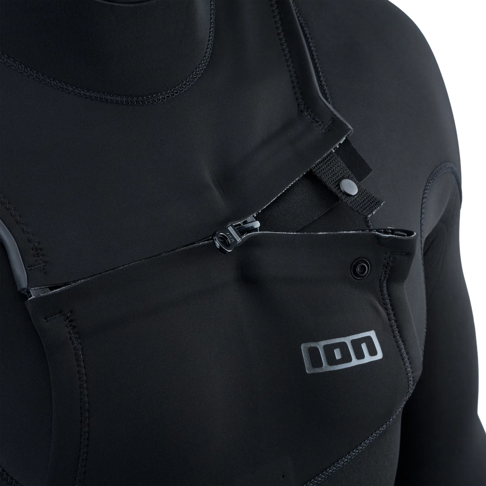 ION Element Front-Zip (3/2 mm) Våddragt Herre - Sort