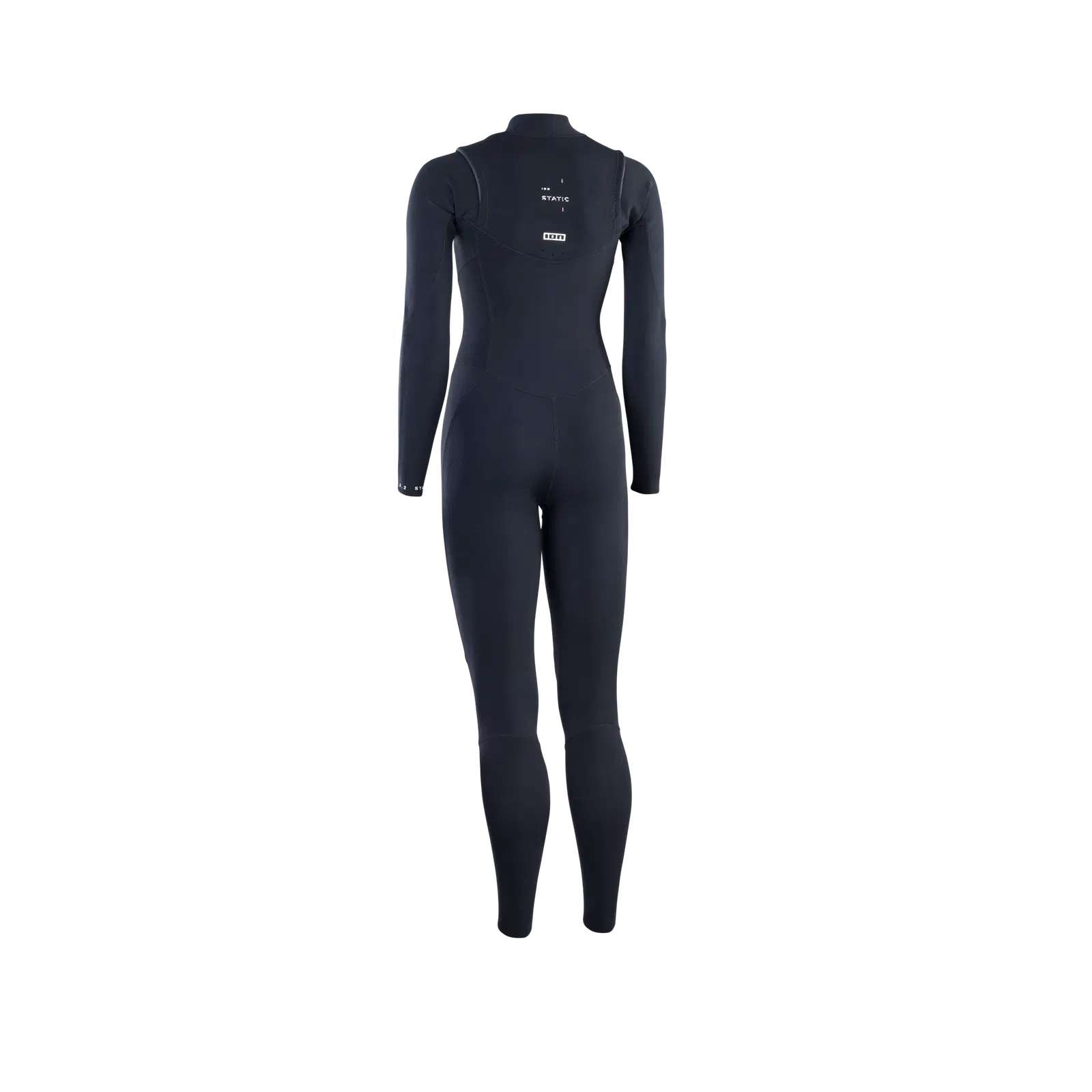 ION Static (3/2 mm) Front-Zip Våddragt Dame – Sort