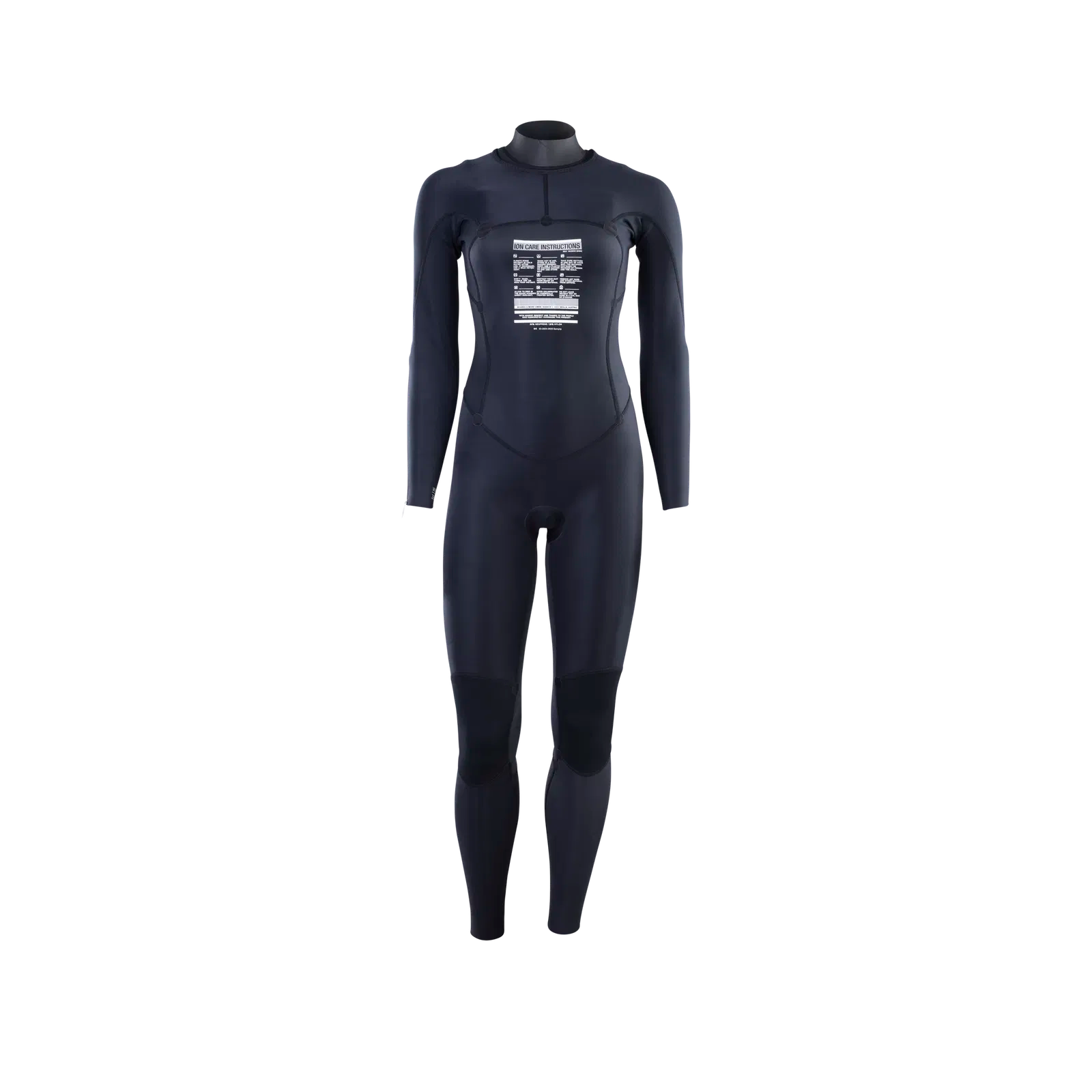 ION Static (3/2 mm) Front-Zip Våddragt Dame – Sort