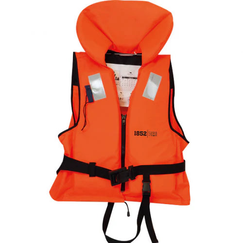 1852 Marine Redningsvest 100N - Orange 90+ kg