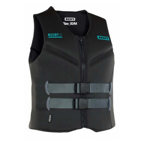 ION Booster Vest 50N Front-Zip Junior - Sort