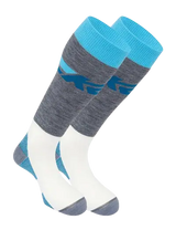 K2 Allround Skisokker (2-pack) – Blå/Grå