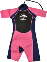 Konfidence Shorty (3mm) våtdrakt for barn - Rosa