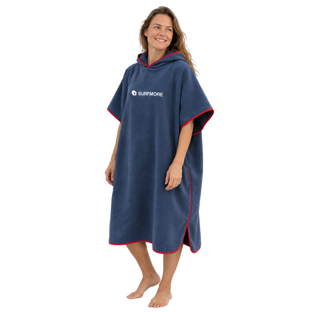 SURFMORE Badeponcho til voksne - Microfiber