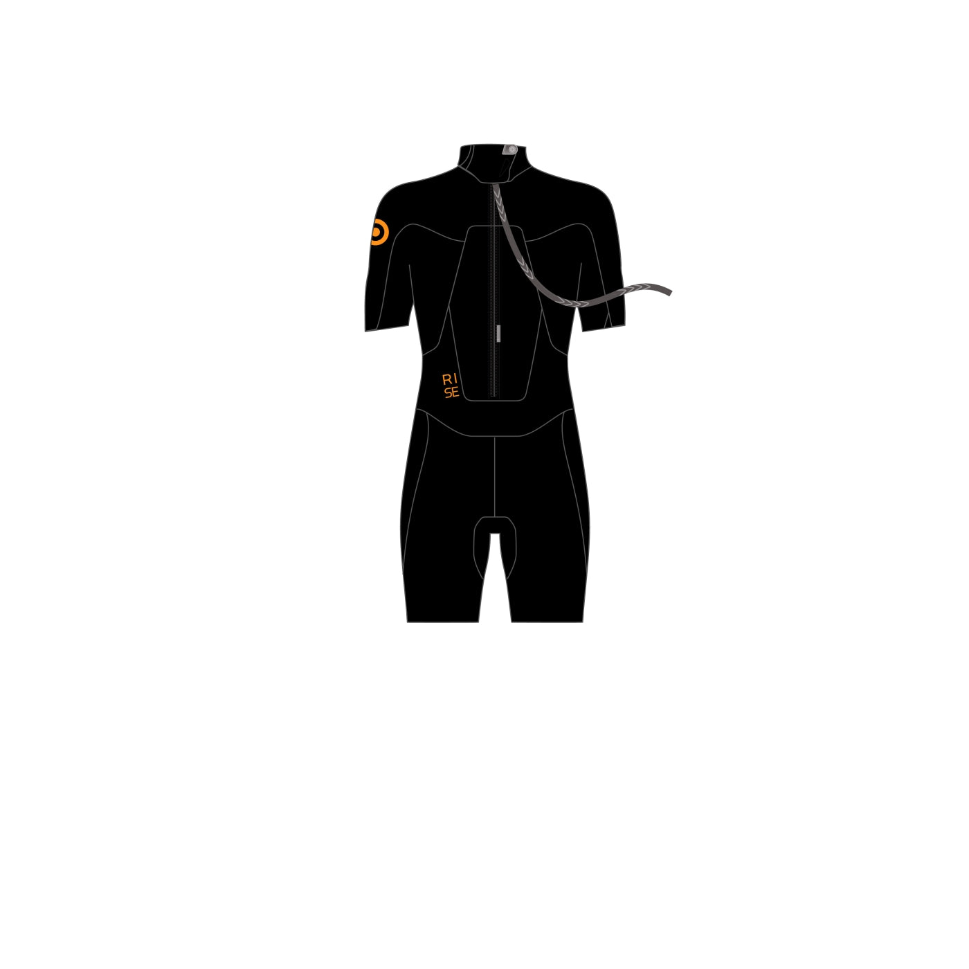 Neilpryde Rise S/S Shorty BZ våddragt til herrer (2/2 mm) - Sort