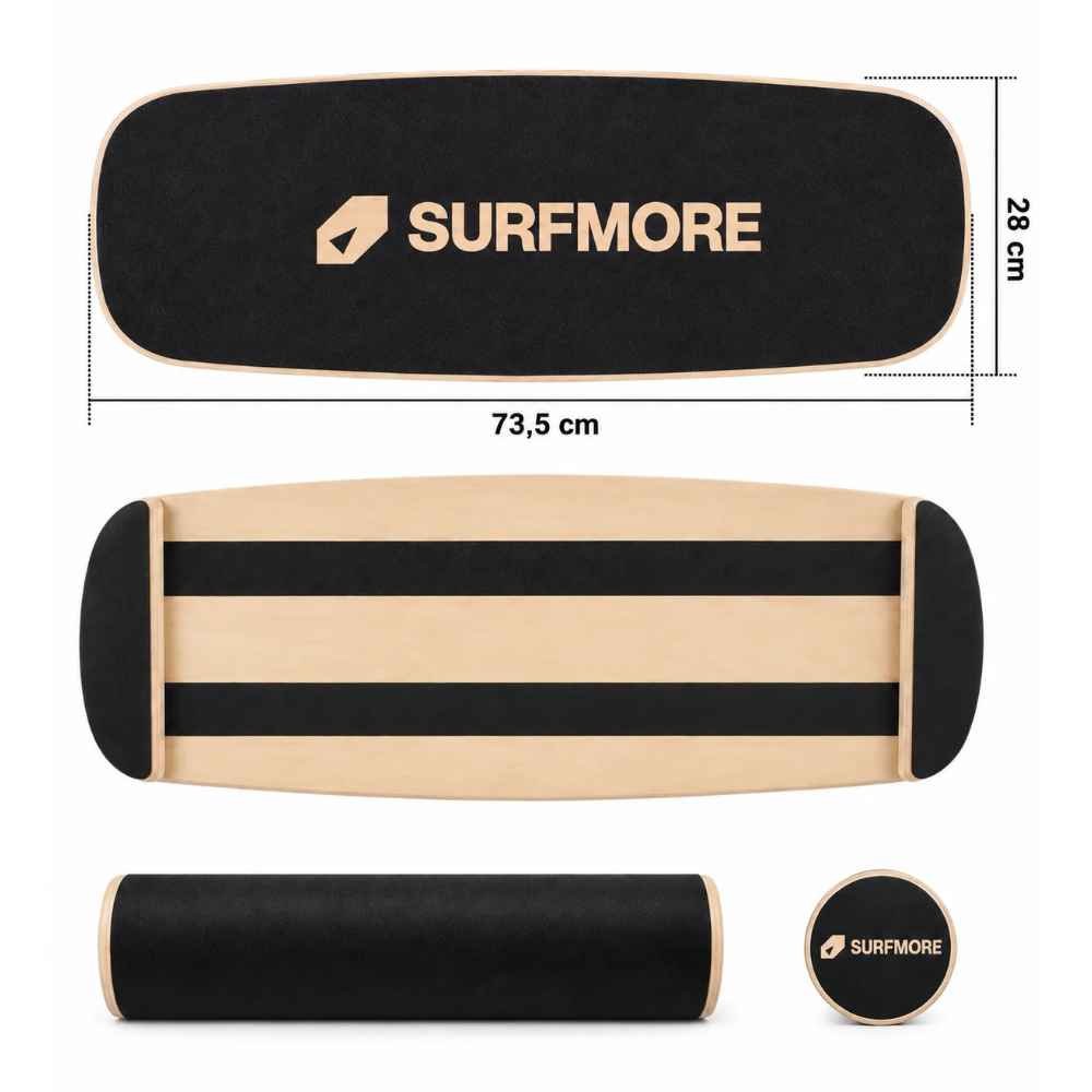SURFMORE Balanceboard - Dimensioner